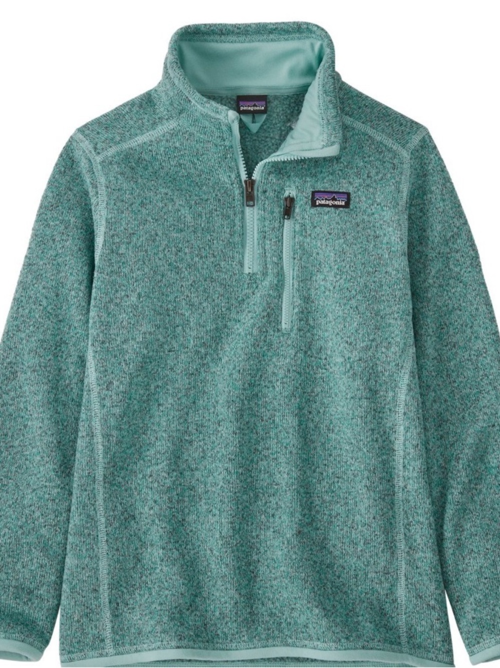 New with tags .Patagonia better sweater 1/4 zip.sciff blue